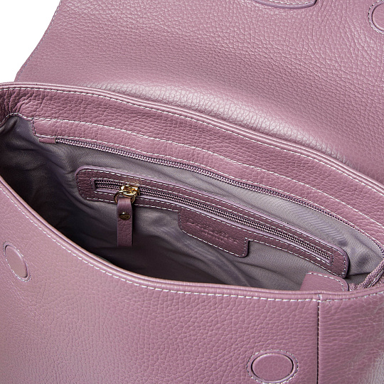 Женский рюкзак Dr. Koffer из натуральной кожи розовый