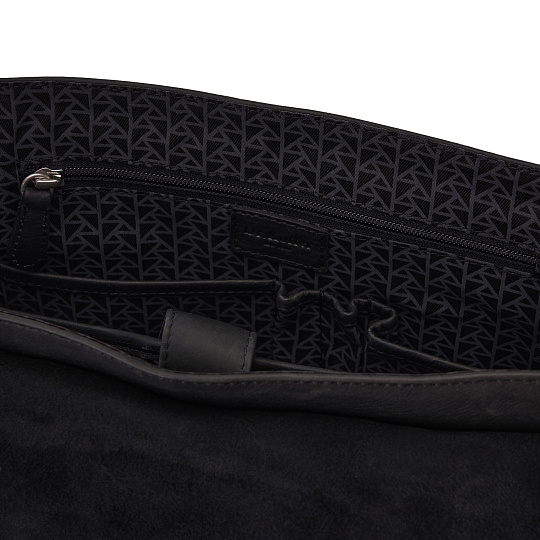 Рюкзак Dr.Koffer из натуральной кожи черный