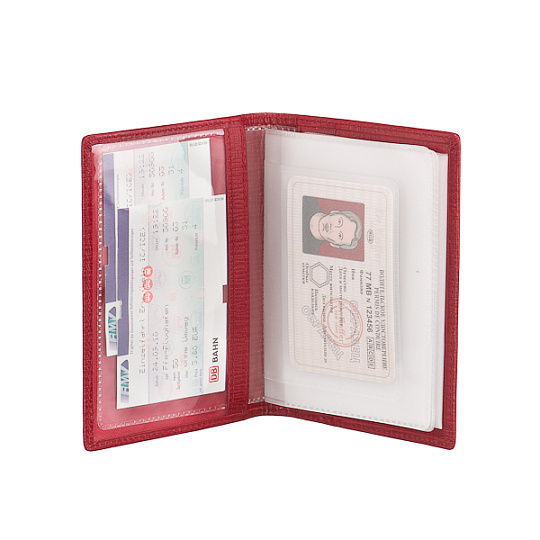 Обложка для автодокументов из натуральной кожи Dr. Koffer