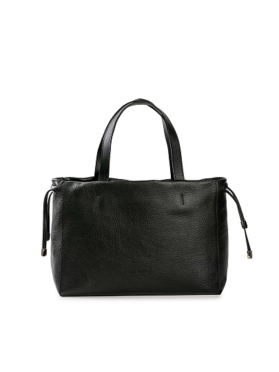 Женская сумка Dr. Koffer из натуральной кожи черная