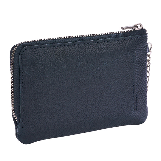 Ключница Dr.Koffer из натуральной кожи синяя