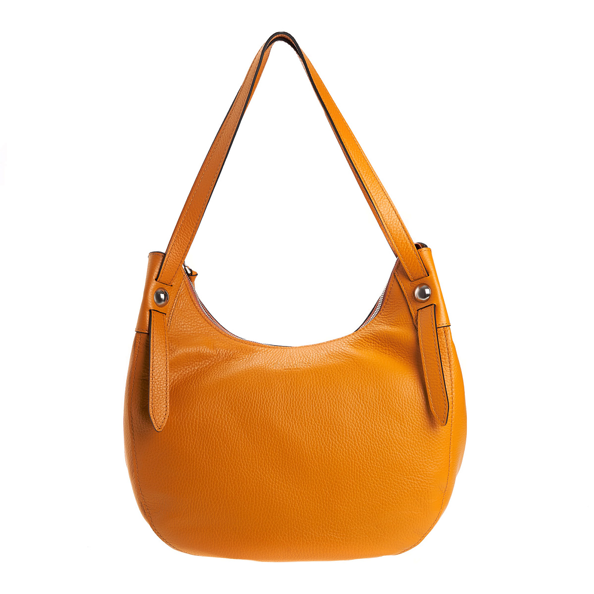 Женская сумка Dr. Koffer из натуральной кожи оранжевая