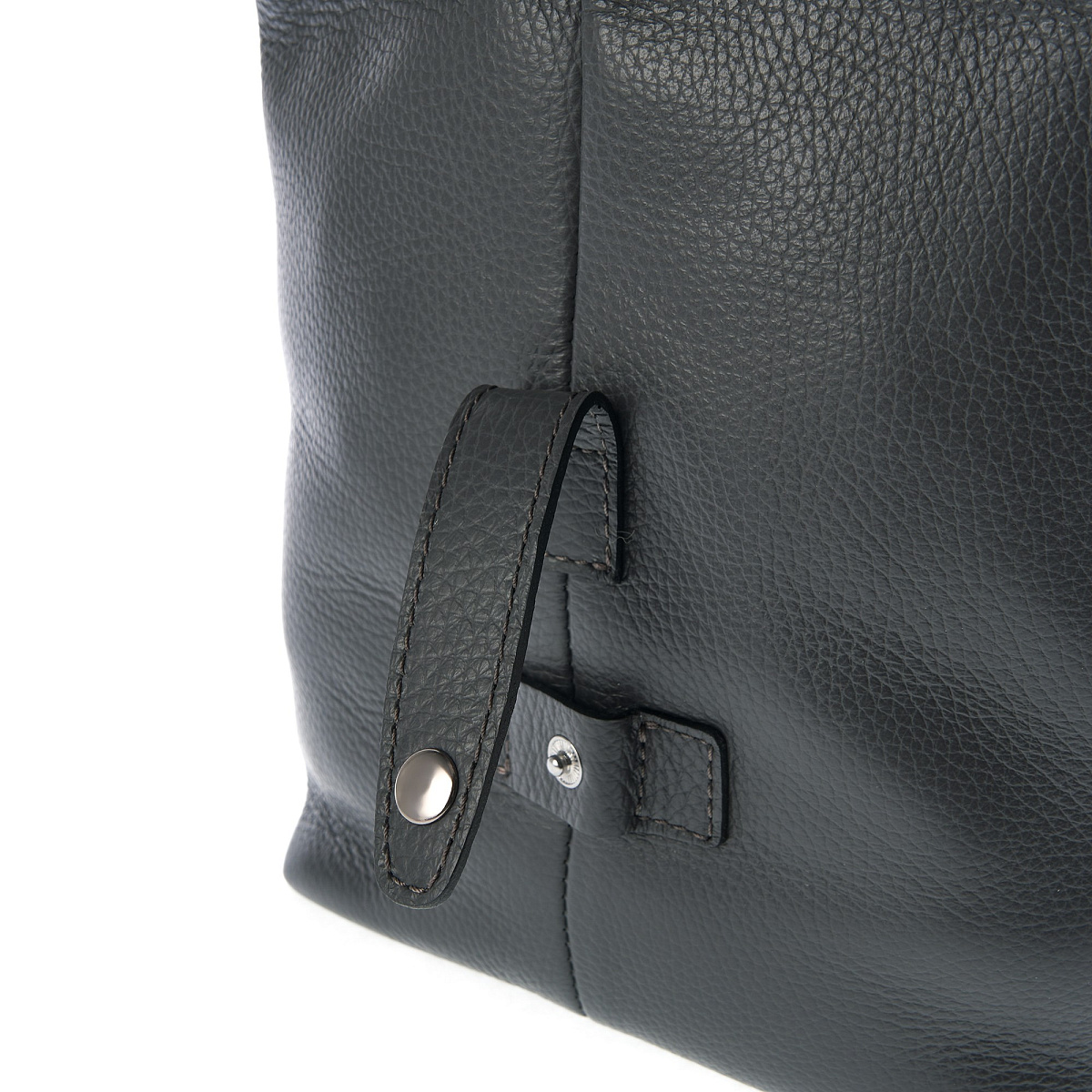 Сумка дорожная Dr. Koffer из натуральной кожи синяя