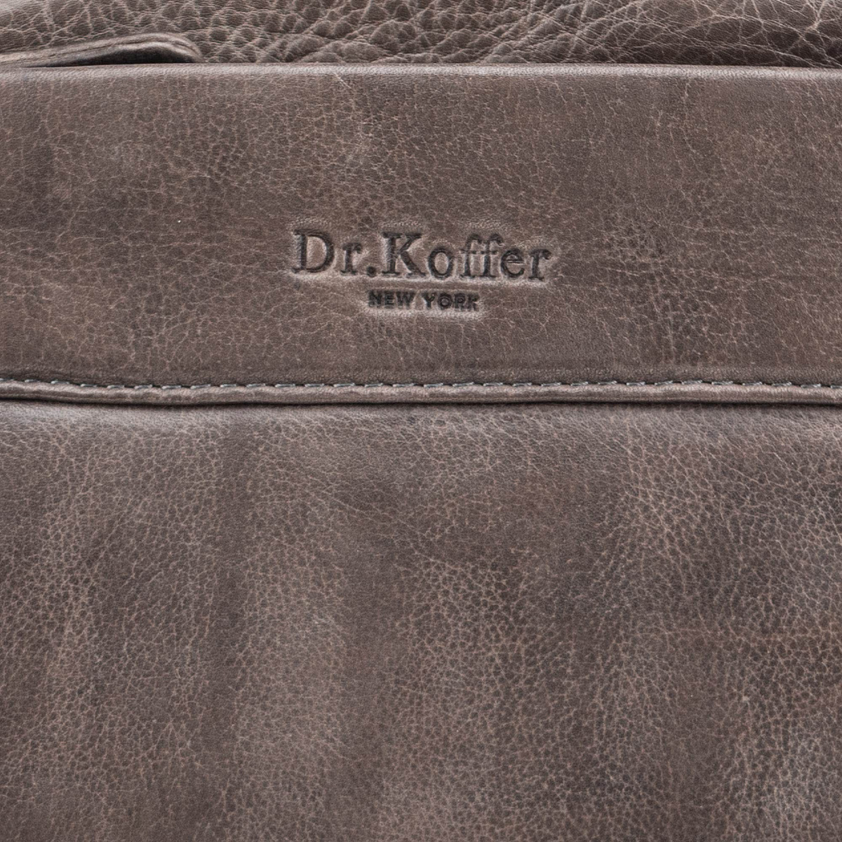 Рюкзак Dr.Koffer из натуральной кожи коричневый