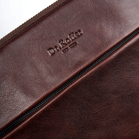Папка для документов Dr. Koffer из натуральной кожи