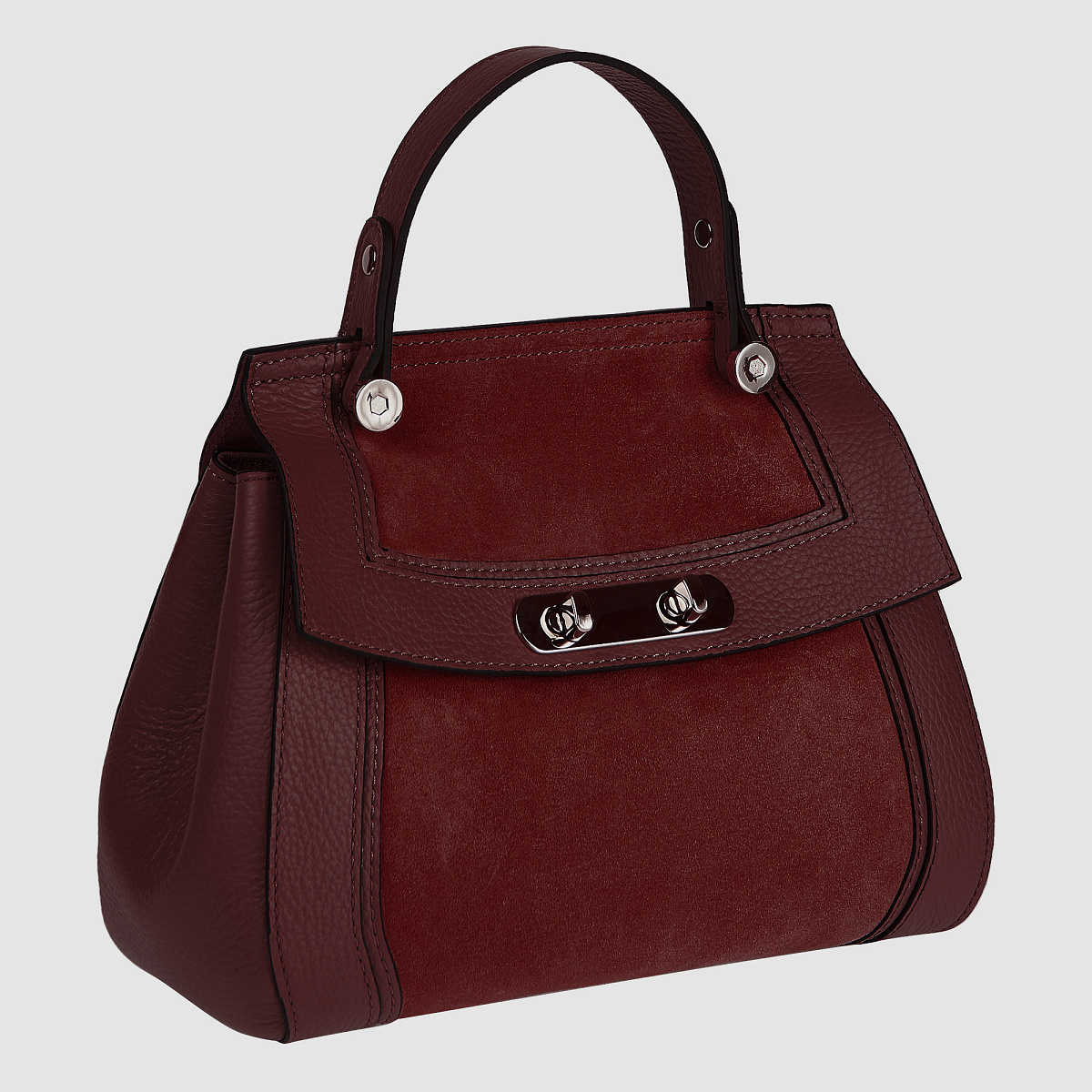 Бордовый сэтчел Dr. Koffer 5633SV-03