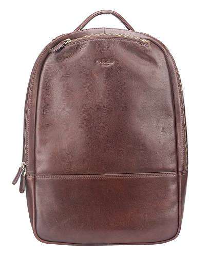 Рюкзак Dr. Koffer из натуральной кожи коричневый