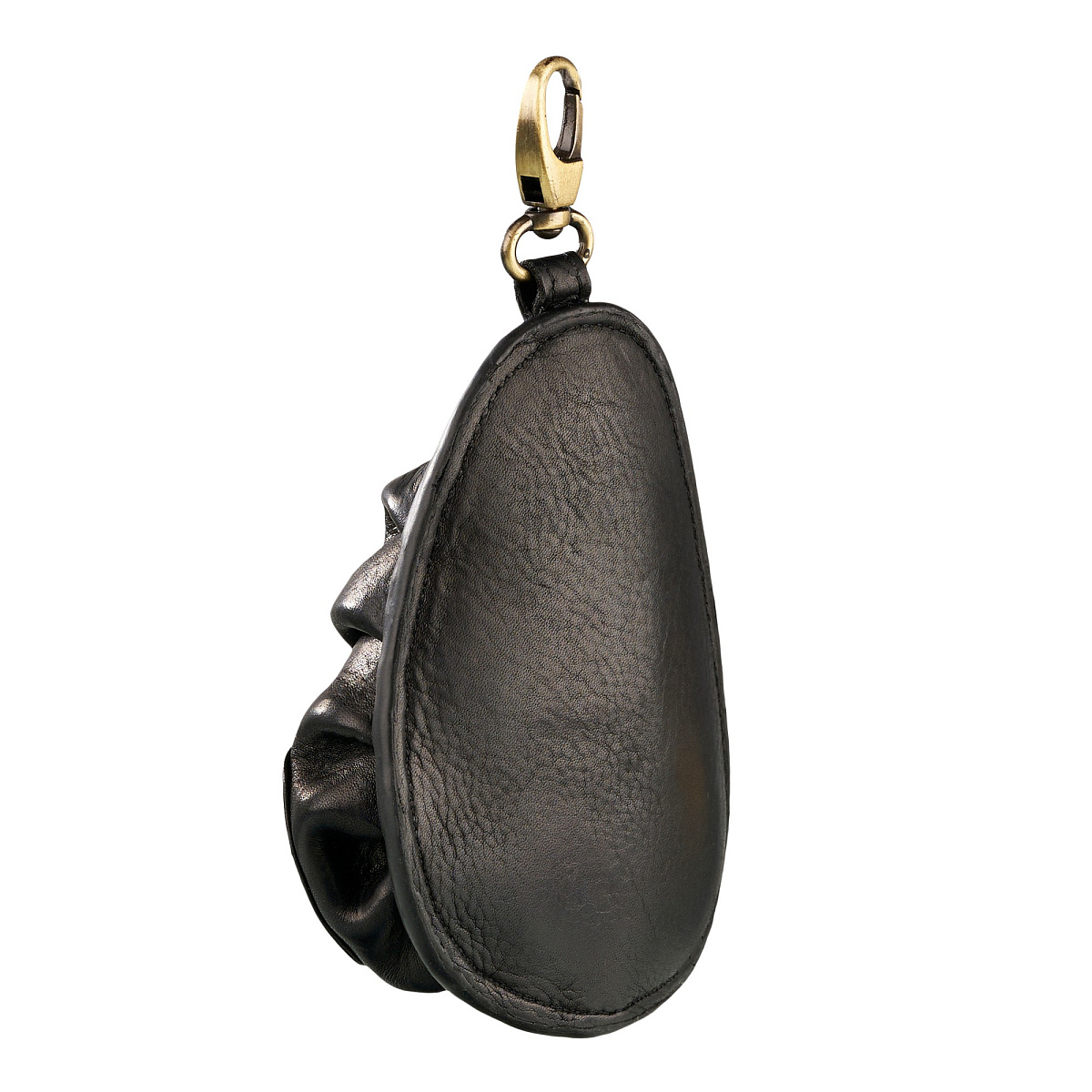 Ключница Dr.Koffer из натуральной кожи черная