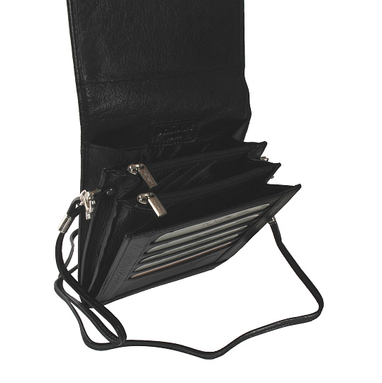 Нагрудный кошелек дорожный Dr.Koffer из натуральной кожи