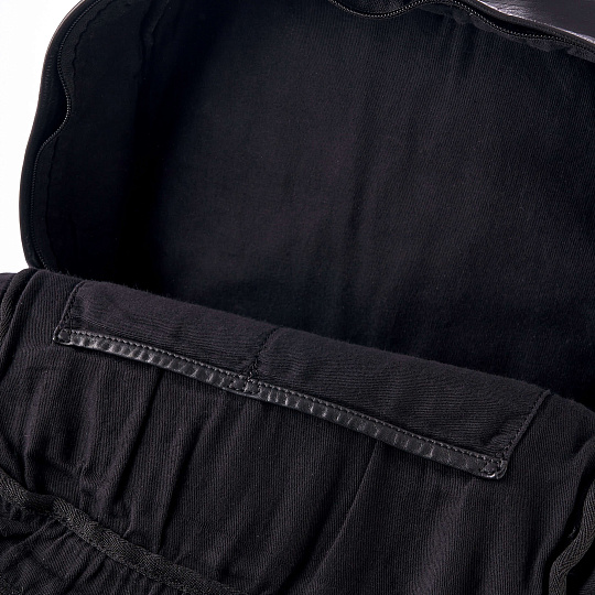 Рюкзак Dr.Koffer из натуральной кожи черный