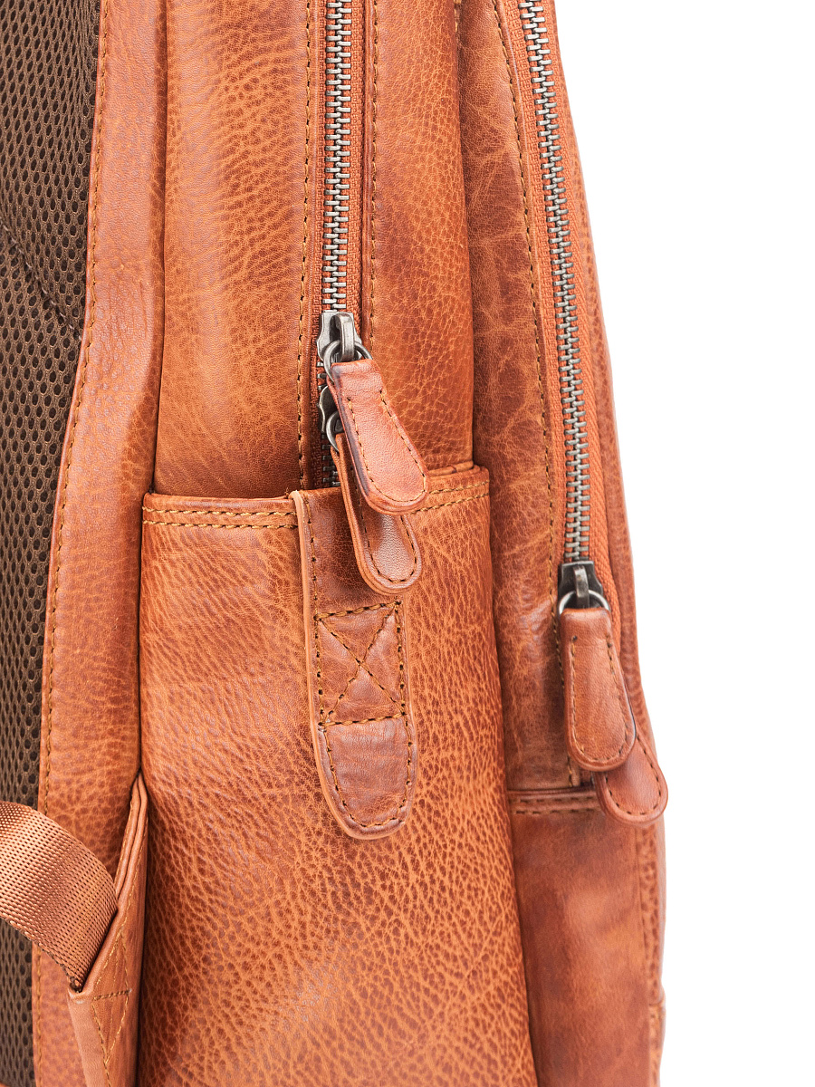 Рюкзак Dr. Koffer из натуральной кожи коричневый