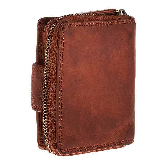 Портмоне Dr.Koffer из натуральной кожи светло-коричневое