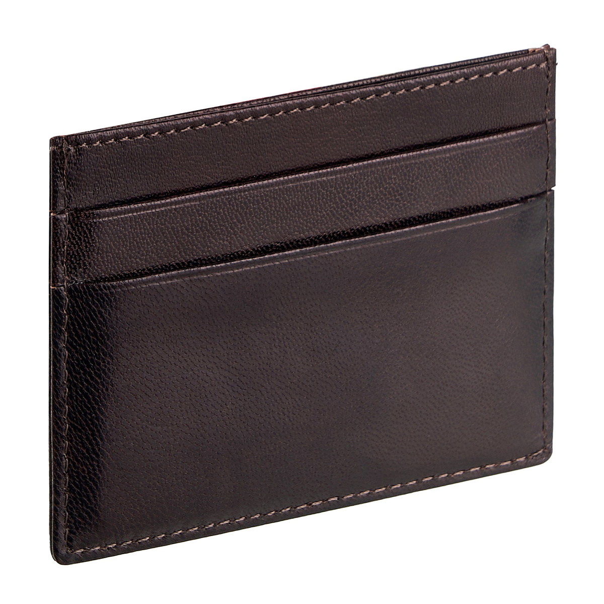 Кредитница Dr.Koffer из натуральной кожи коричневая