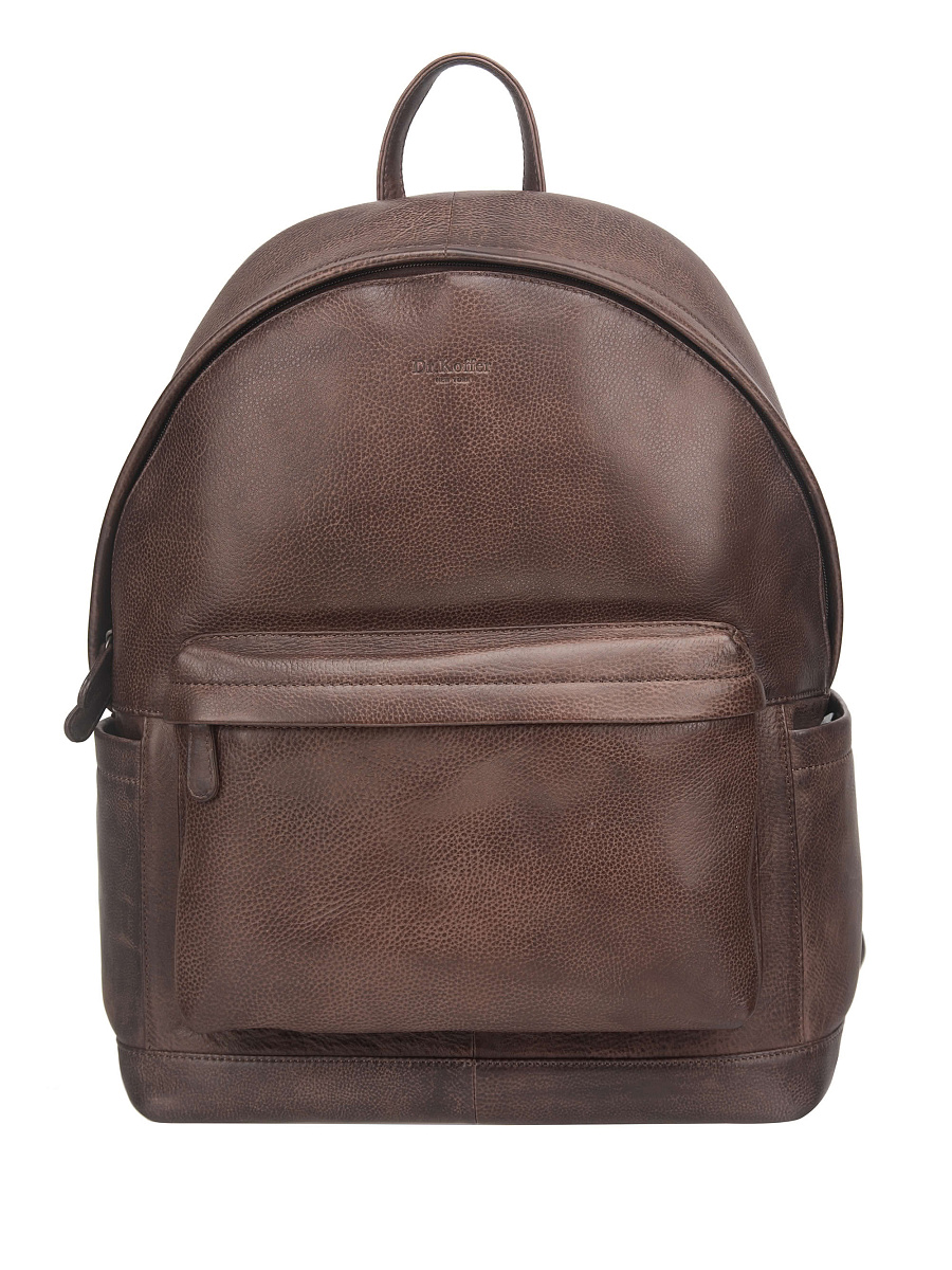 Рюкзак Dr. Koffer из натуральной кожи коричневый