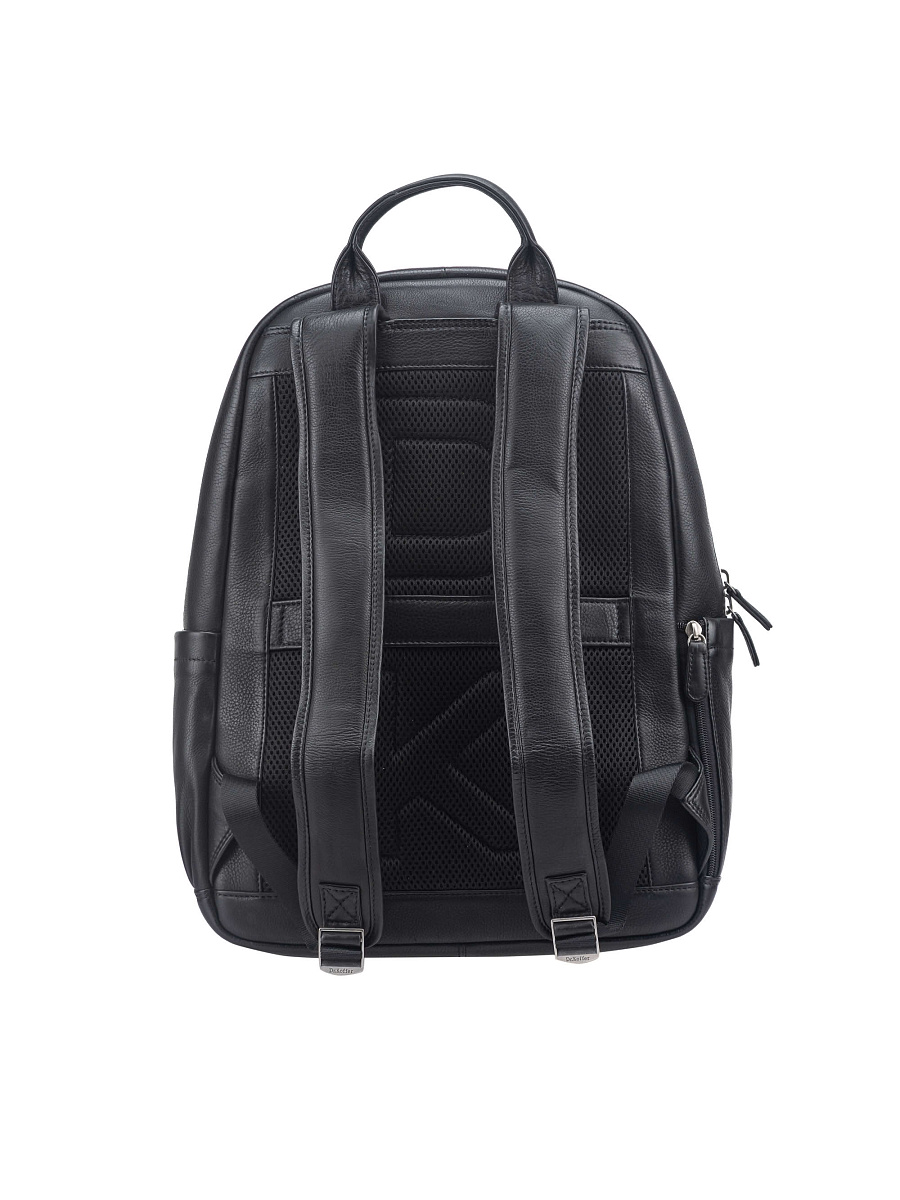 Рюкзак Dr. Koffer из натуральной кожи черный