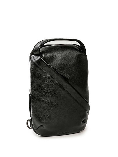 Рюкзак Dr.Koffer из натуральной кожи черный