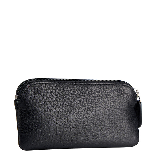 Ключница Dr.Koffer из натуральной кожи черная