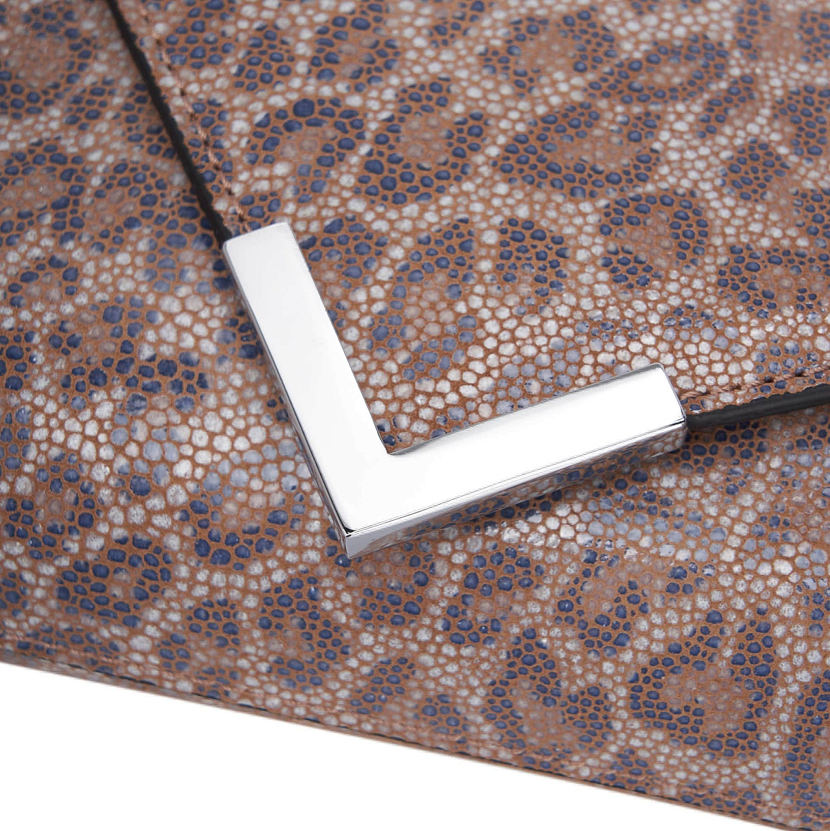 Женская сумка Dr. Koffer из натуральной кожи оранжевая