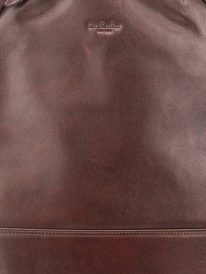 Рюкзак Dr. Koffer из натуральной кожи коричневый