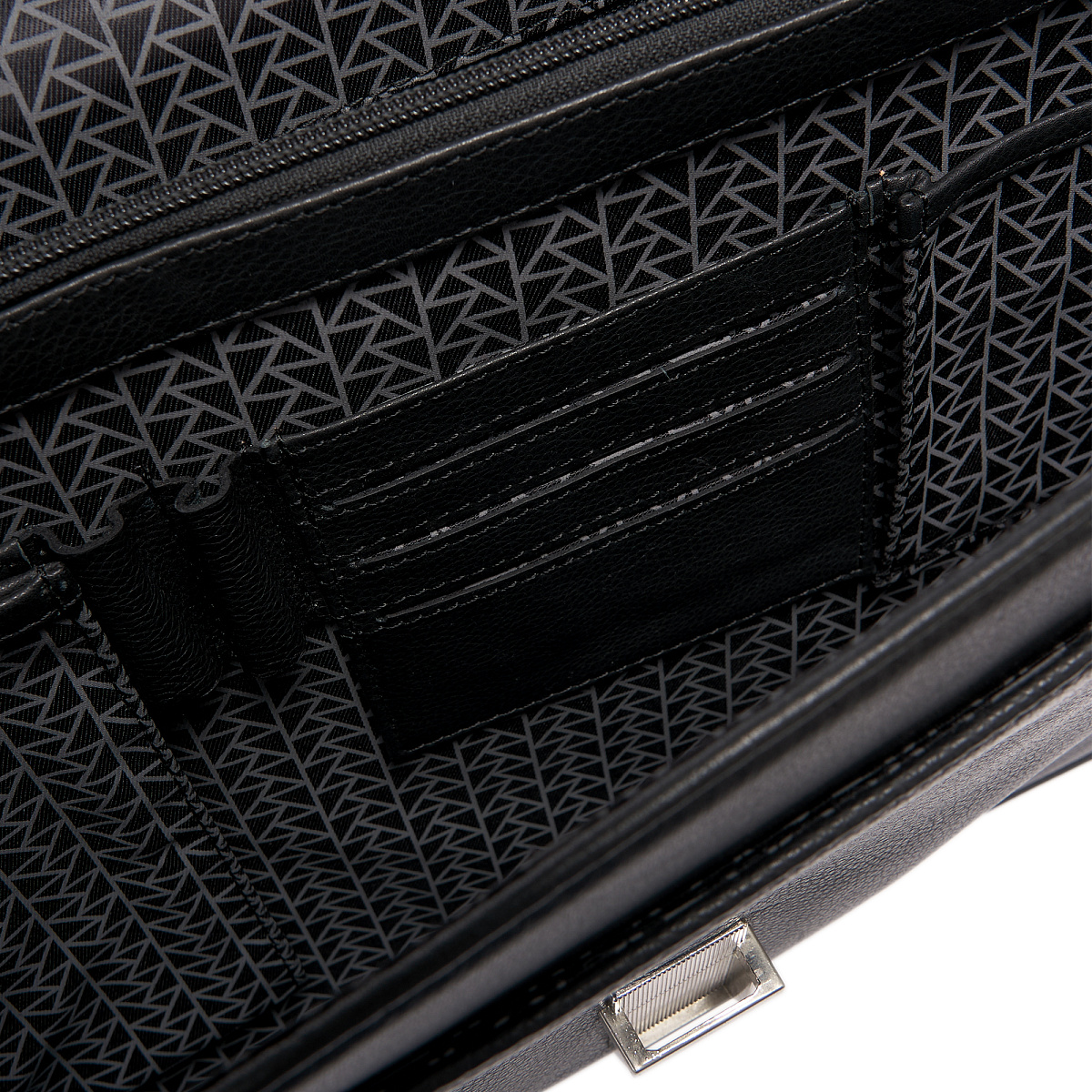 Портфель Dr.Koffer из натуральной кожи черный