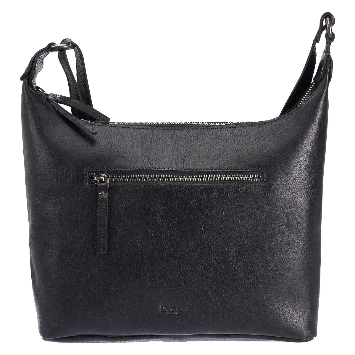 Женская сумка Dr.Koffer из натуральной кожи чёрная