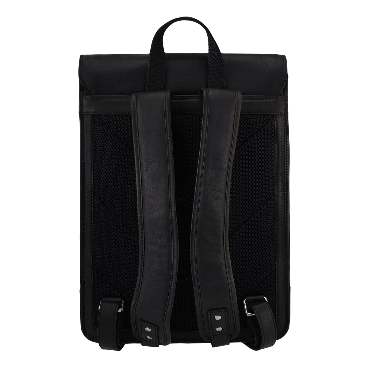 Рюкзак Dr.Koffer из натуральной кожи черный