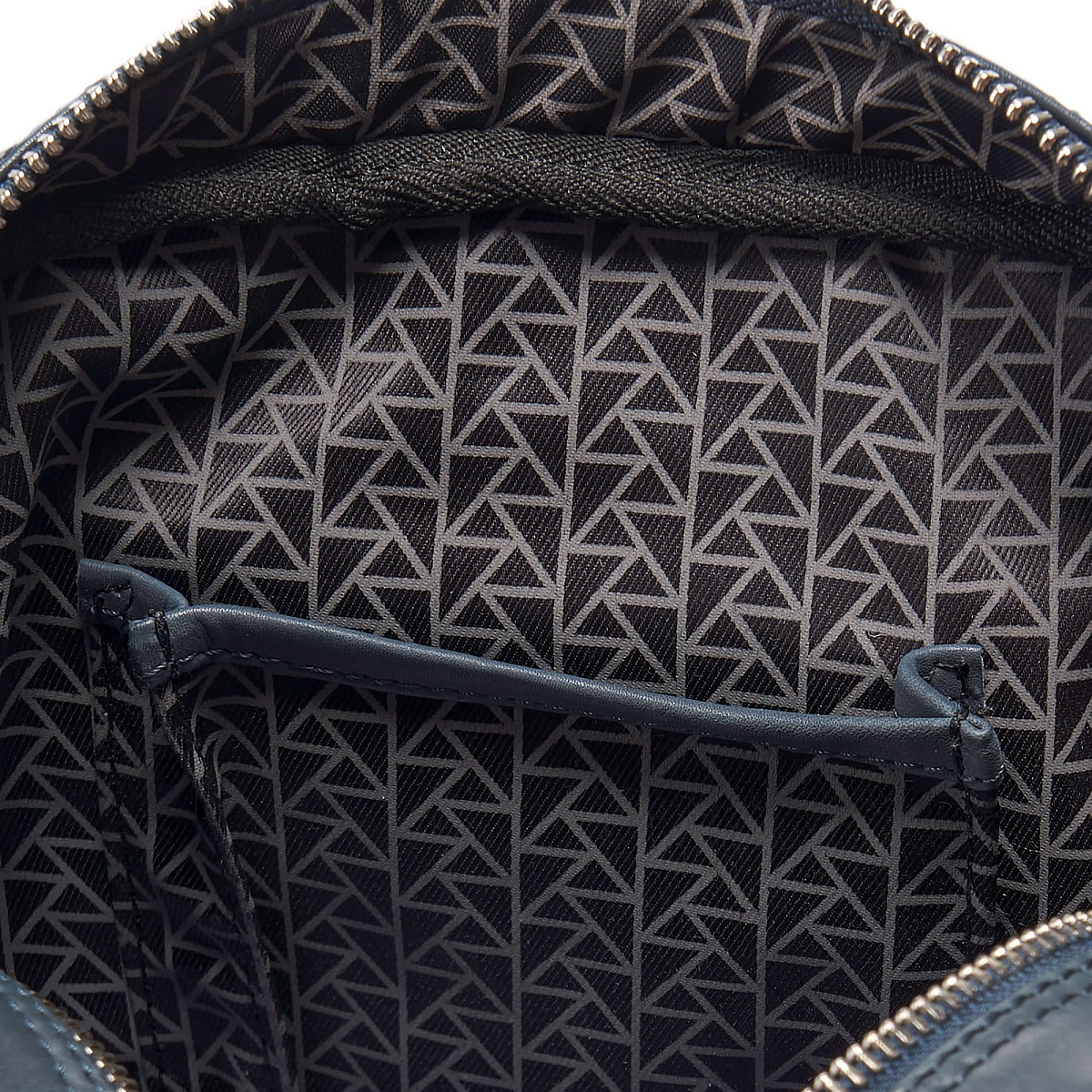 Сумка через плечо Dr.Koffer из натуральной кожи синяя