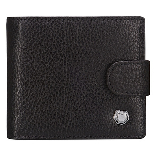 Портмоне Dr.Koffer из натуральной кожи черное