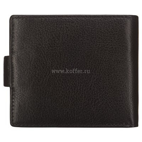 Портмоне Dr.Koffer из натуральной кожи черное