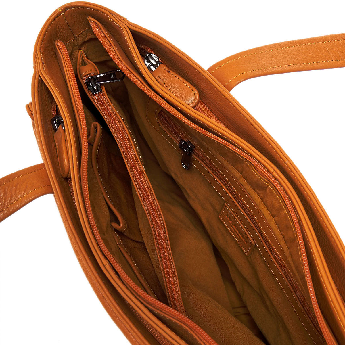 Женская сумка Dr.Koffer из натуральной кожи желтая