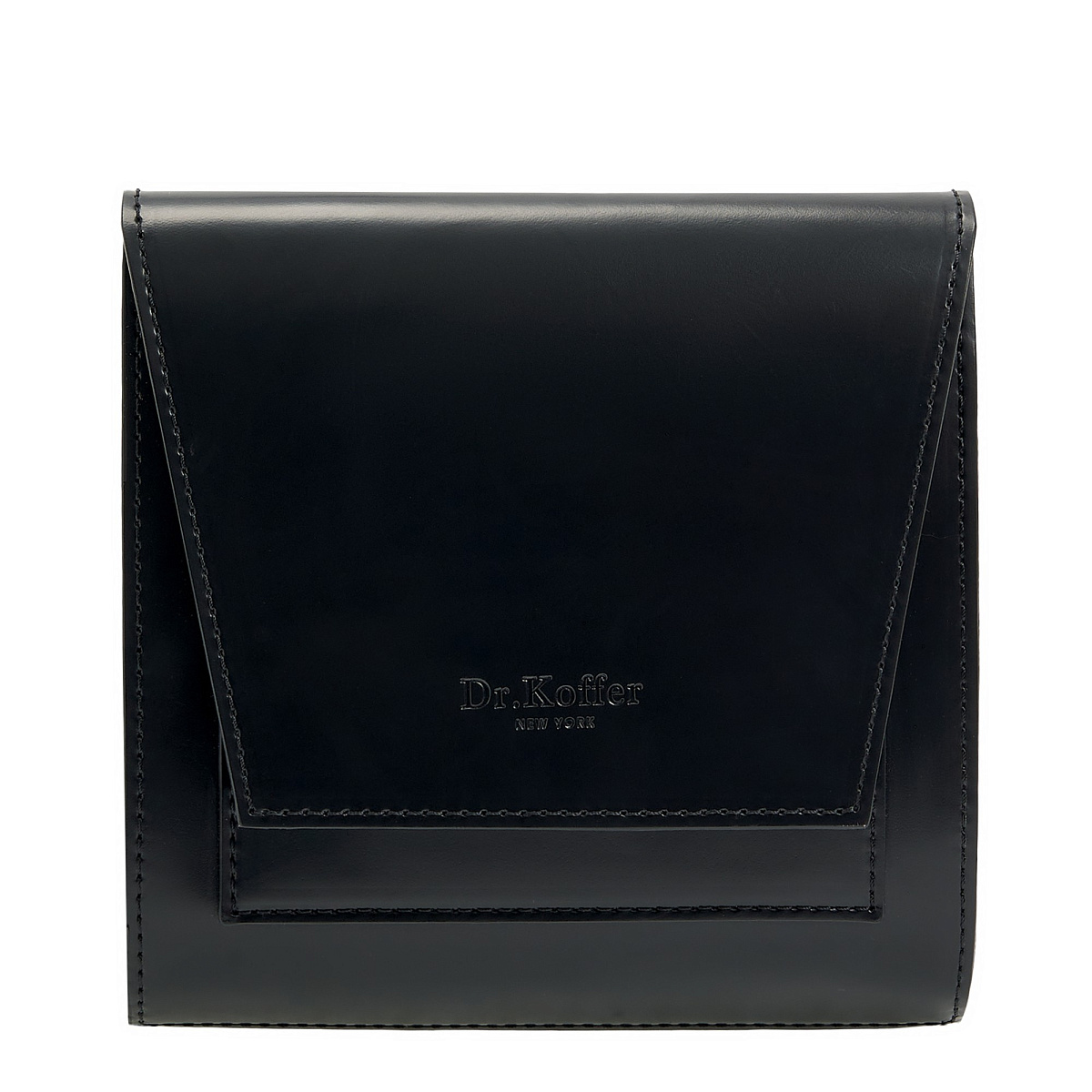 Женская сумка Dr. Koffer из натуральной кожи черная