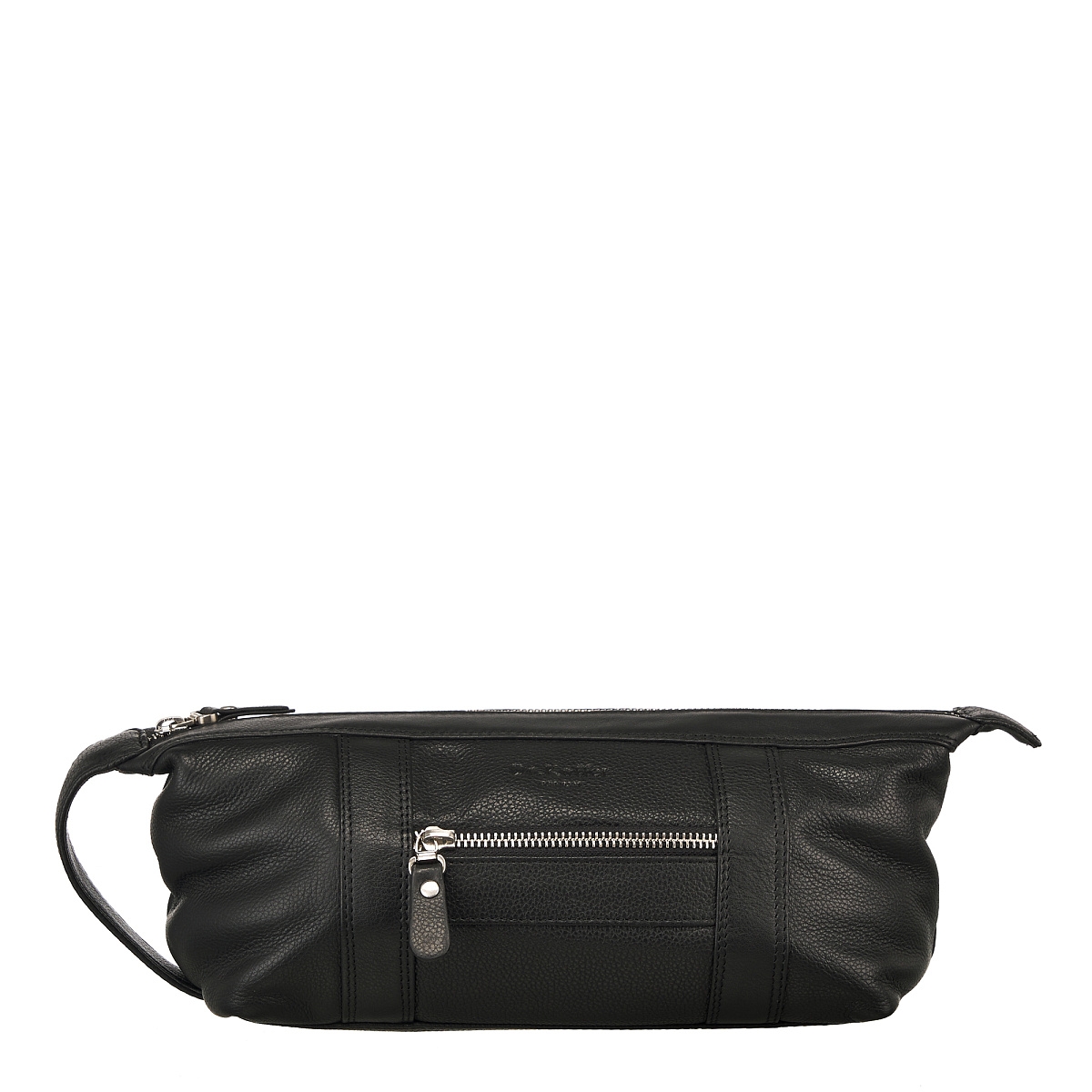 Несессер Dr. Koffer из натуральной кожи черный