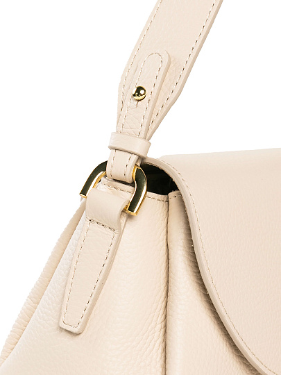 Женская сумка Dr. Koffer из натуральной кожи белая