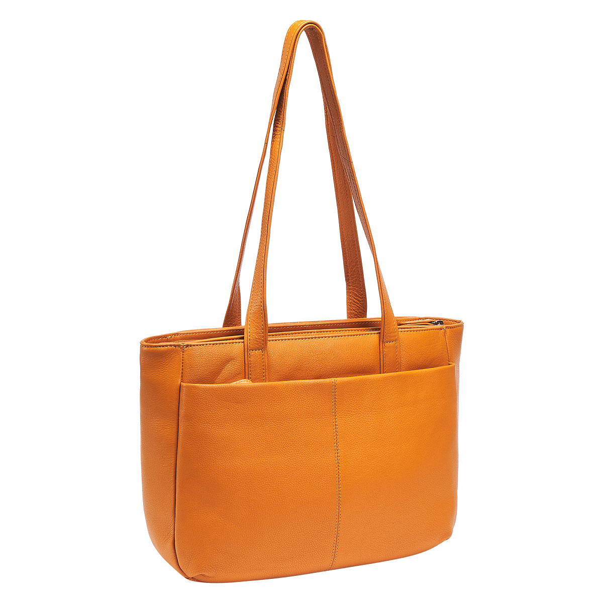 Женская сумка Dr.Koffer из натуральной кожи желтая