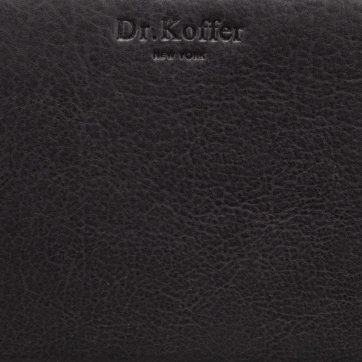 Портмоне Dr.Koffer из натуральной кожи черное