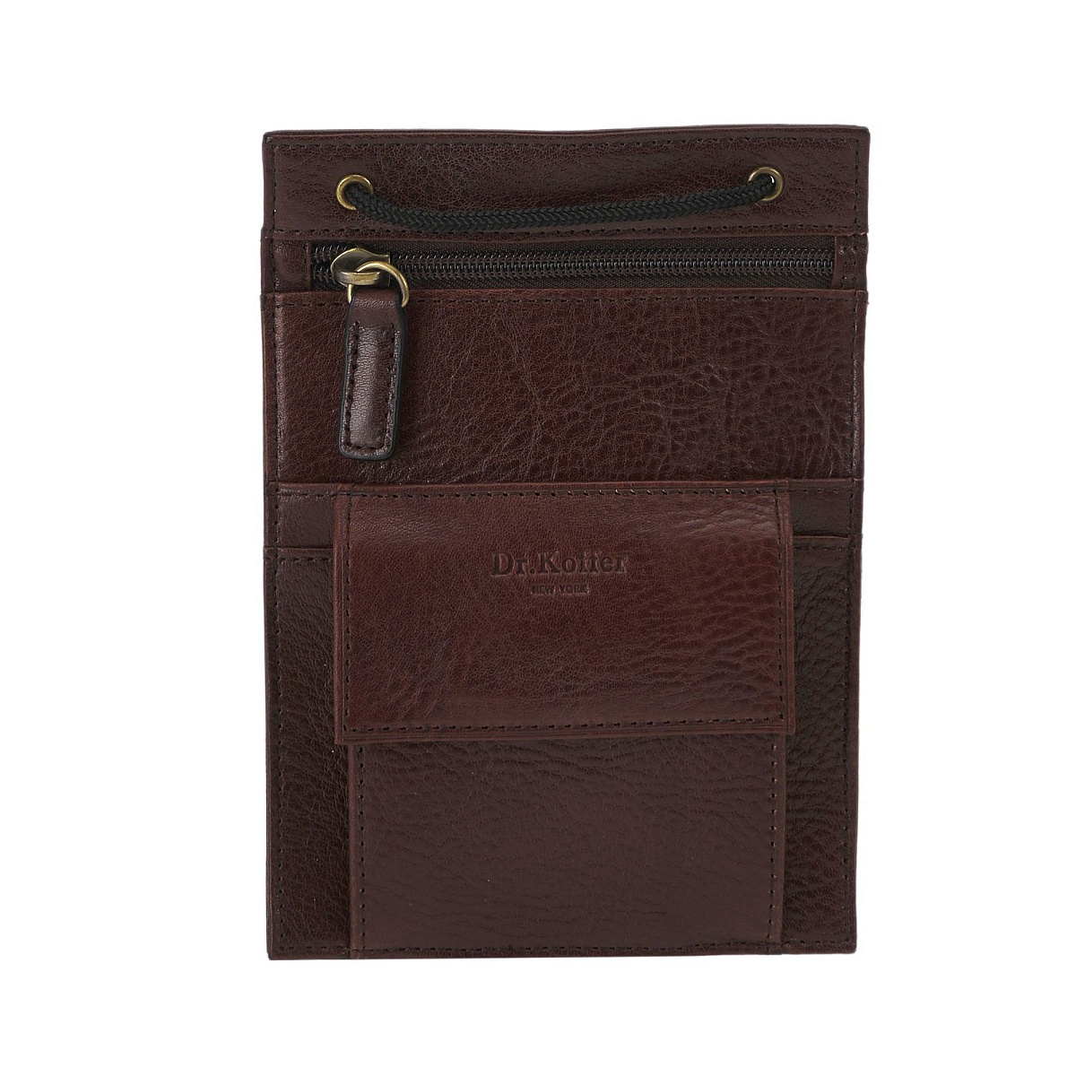 Нагрудный кошелек дорожный Dr.Koffer из натуральной кожи