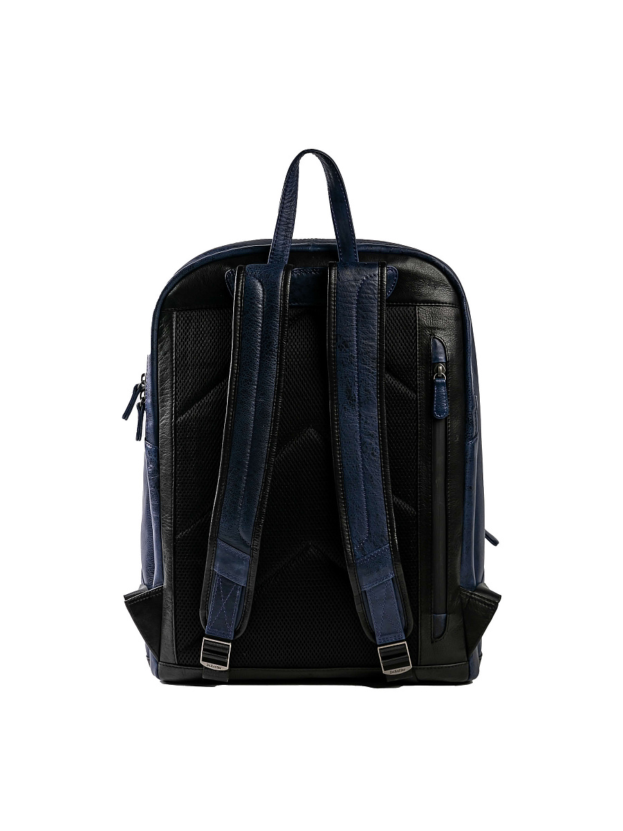 Рюкзак Dr.Koffer из натуральной кожи синий