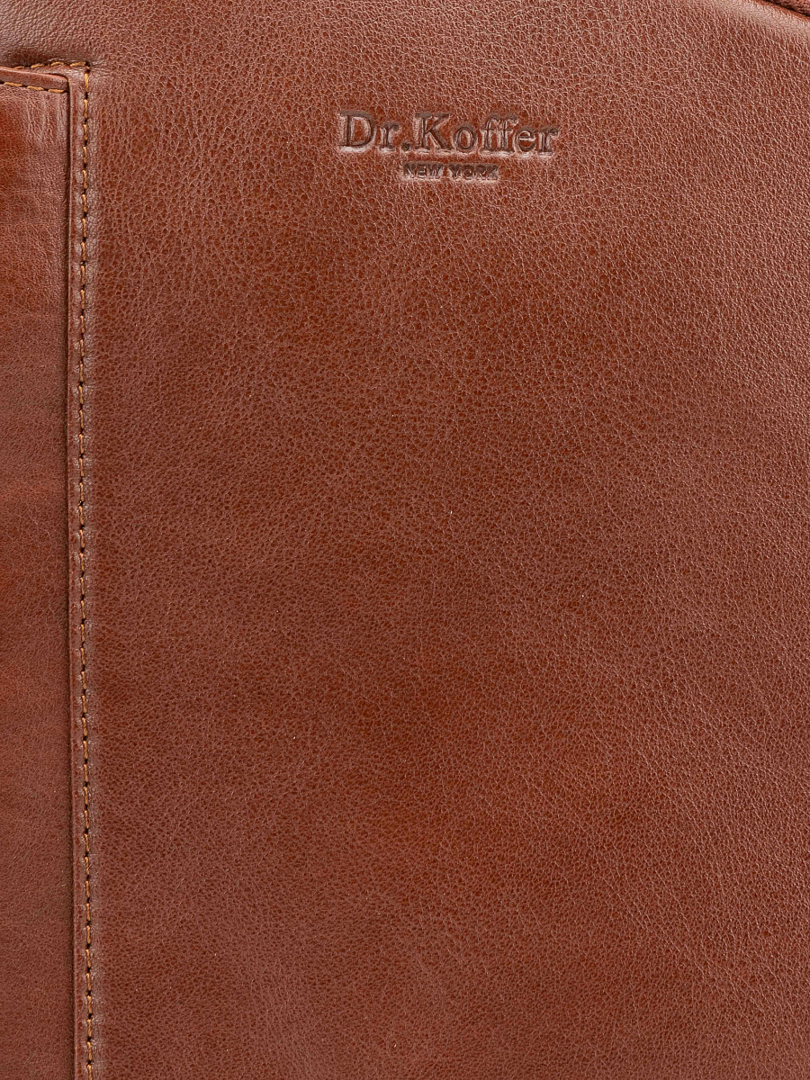 Рюкзак Dr. Koffer из натуральной кожи светло-коричневый