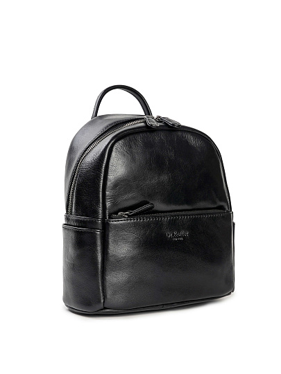 Рюкзак Dr.Koffer из натуральной кожи черный