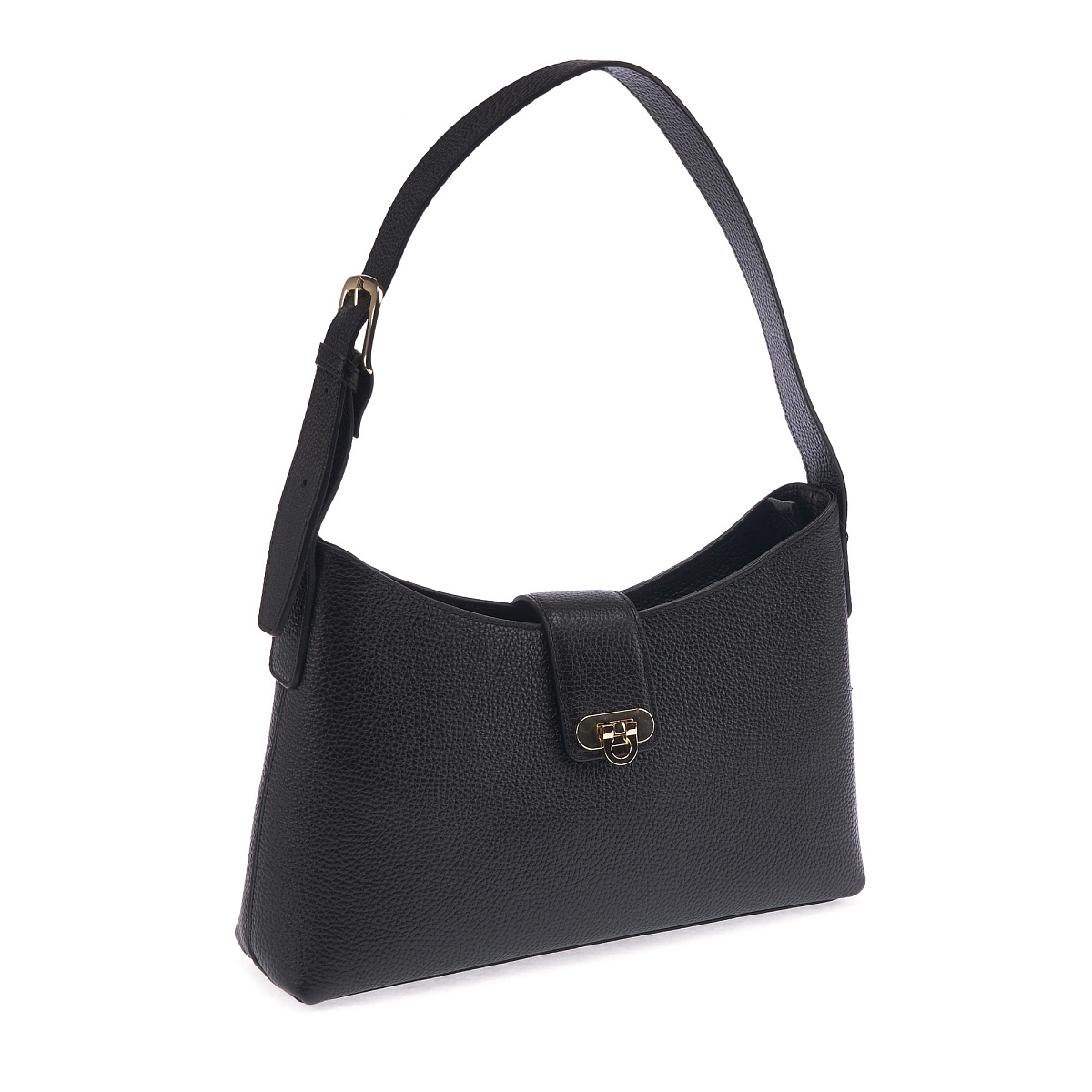 Женская сумка Dr. Koffer из натуральной кожи черная