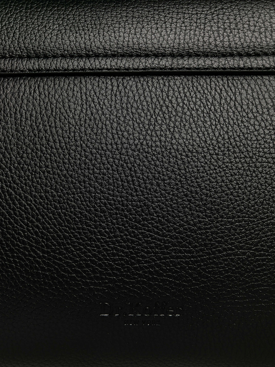 Женская сумка Dr. Koffer из натуральной кожи черная