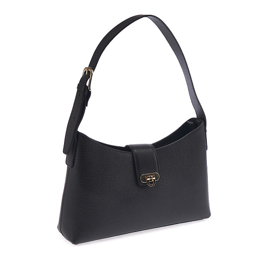 Женская сумка Dr. Koffer из натуральной кожи черная