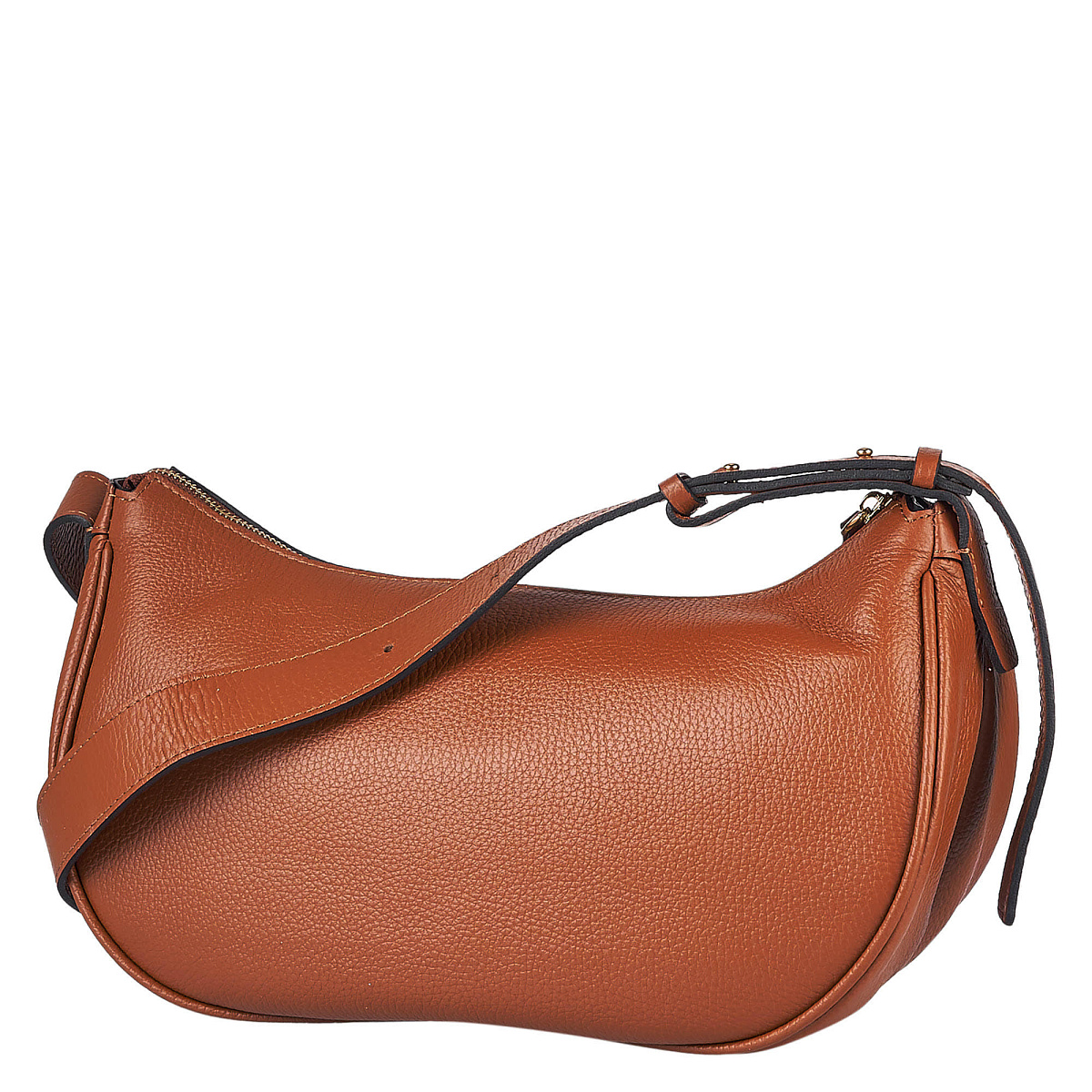 Женская сумка Dr. Koffer из натуральной кожи коричневая