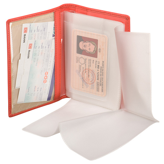 Обложка для автодокументов из натуральной кожи Dr. Koffer