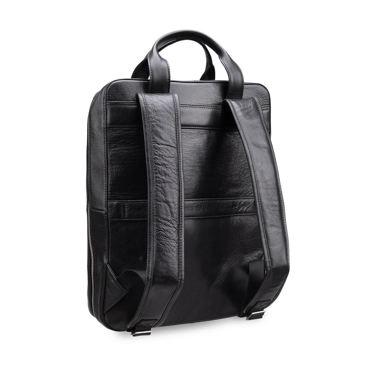 Рюкзак Dr.Koffer из натуральной кожи черный