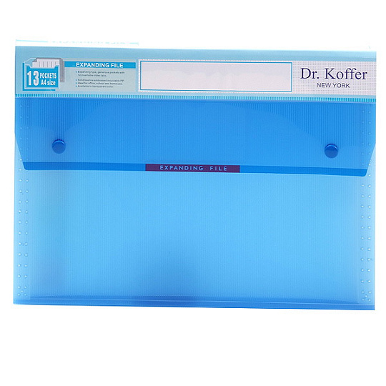 Деловая сумка Dr.Koffer из нейлона и натуральной кожи