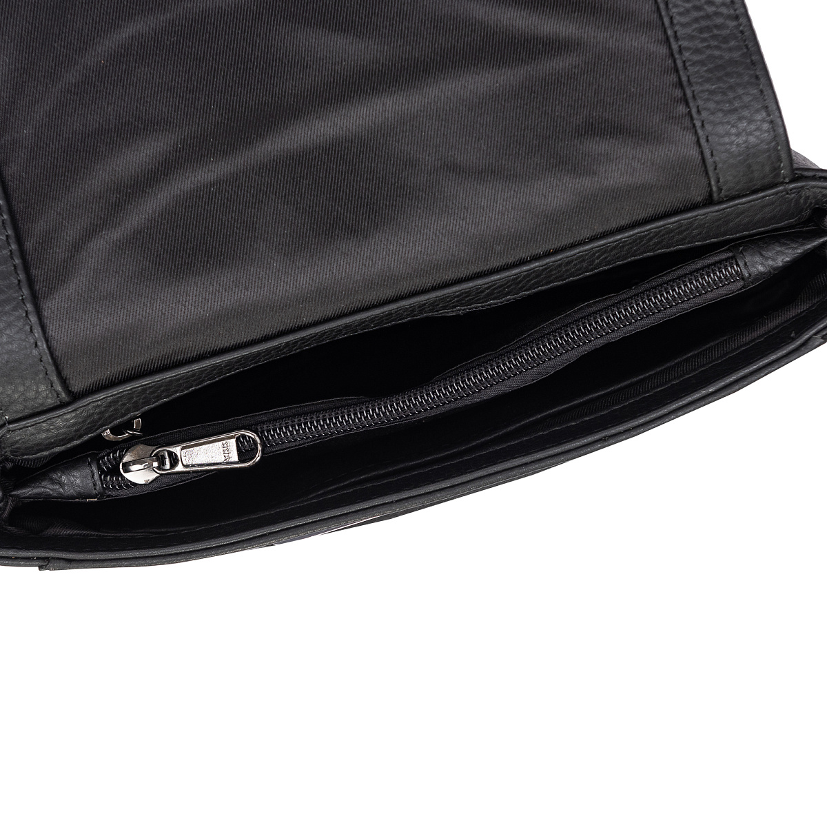 Женская сумка Dr.Koffer из натуральной кожи чёрная