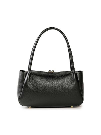 Женская сумка Dr. Koffer из натуральной кожи черная