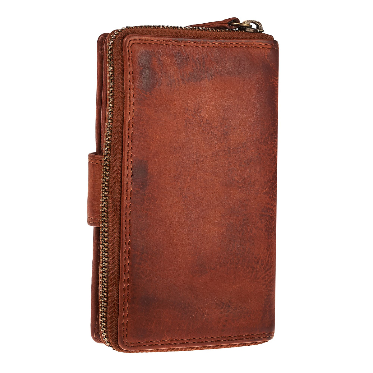 Портмоне Dr.Koffer из натуральной кожи светло-коричневое