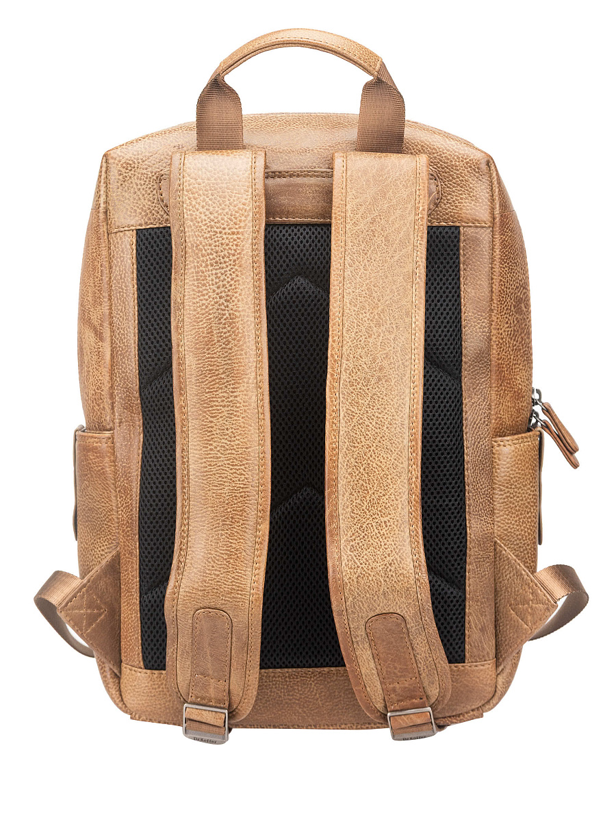 Рюкзак Dr. Koffer из натуральной кожи коричневый